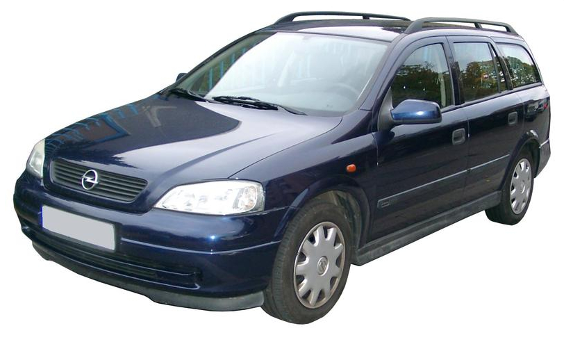 Opel Astra kombi 1998-2003 lyžiny
